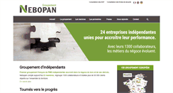 Desktop Screenshot of nebopan.fr