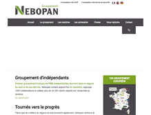 Tablet Screenshot of nebopan.fr